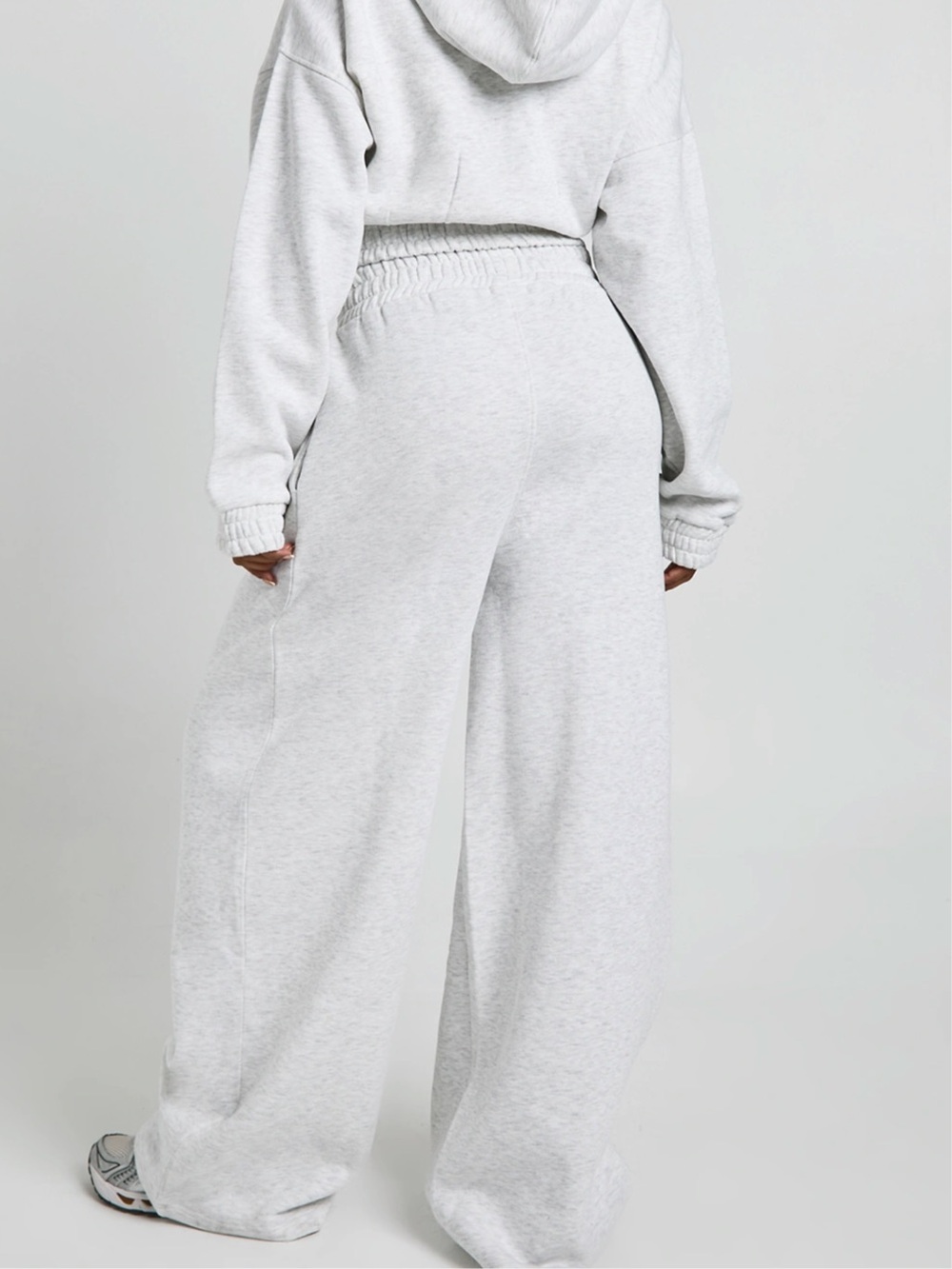 BOOHOO new High Waist Pleated Straight Leg Tall Jogger - Picture 9 of 12